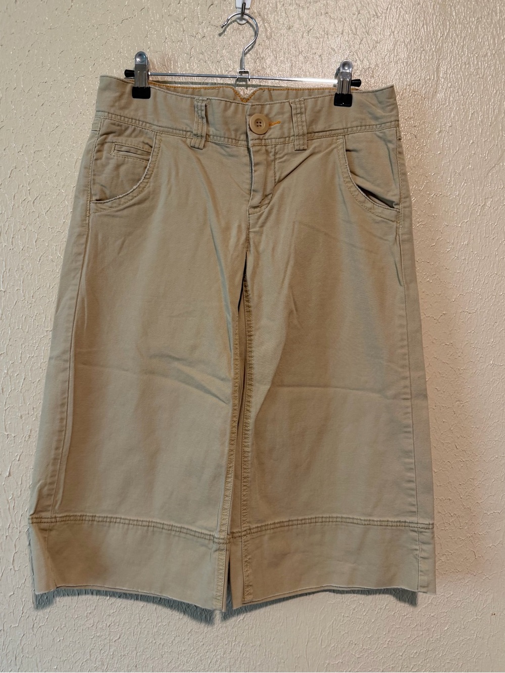 Vintage‎ American Eagle Bermuda Shorts Size 4 Low Rise Wide Leg